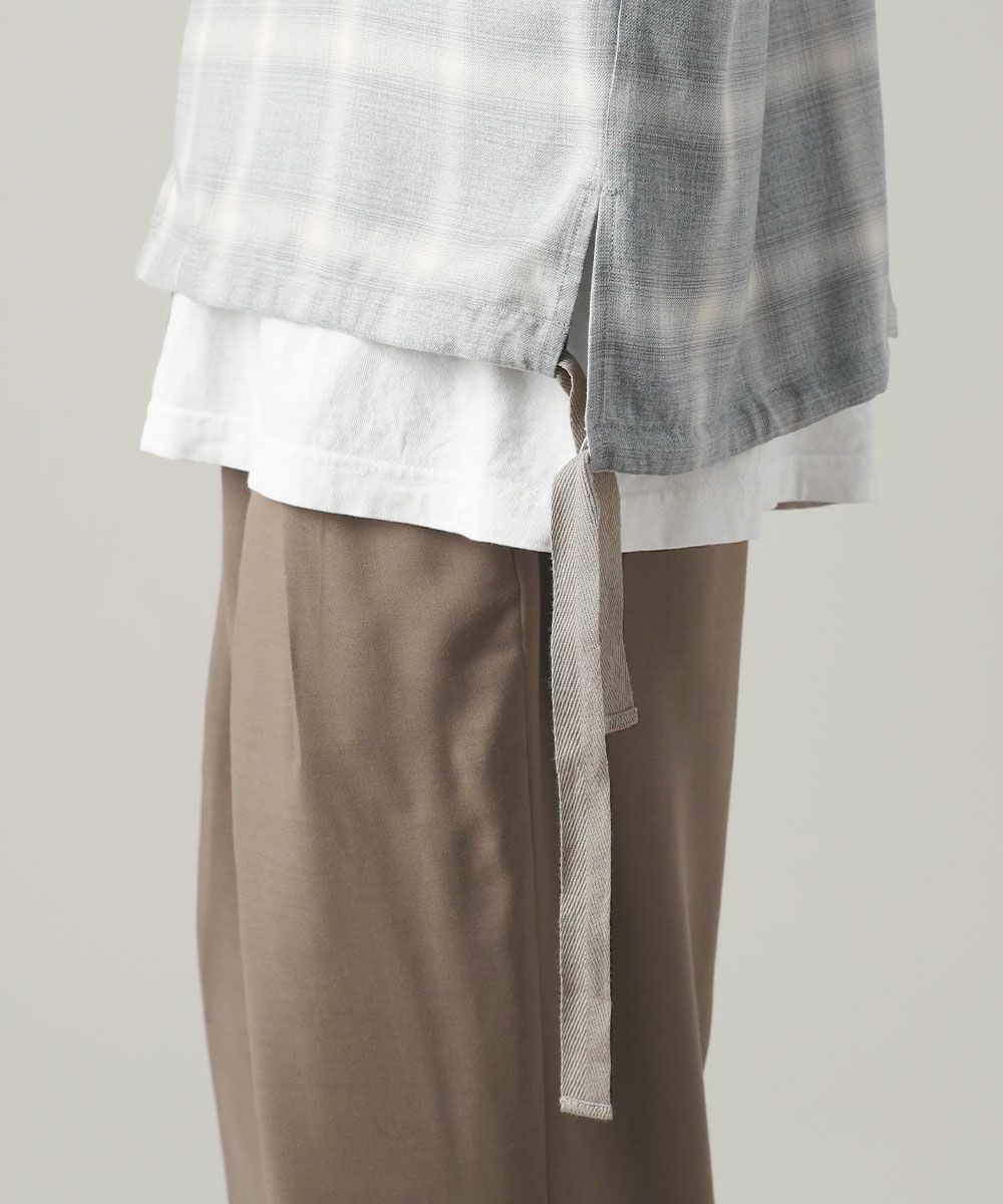 VICTIM BIG RAYON CHECK SHIRTS Mサイズ VICTIM]BIG RAYON CHECK SHIRTS | OPENING ACT
