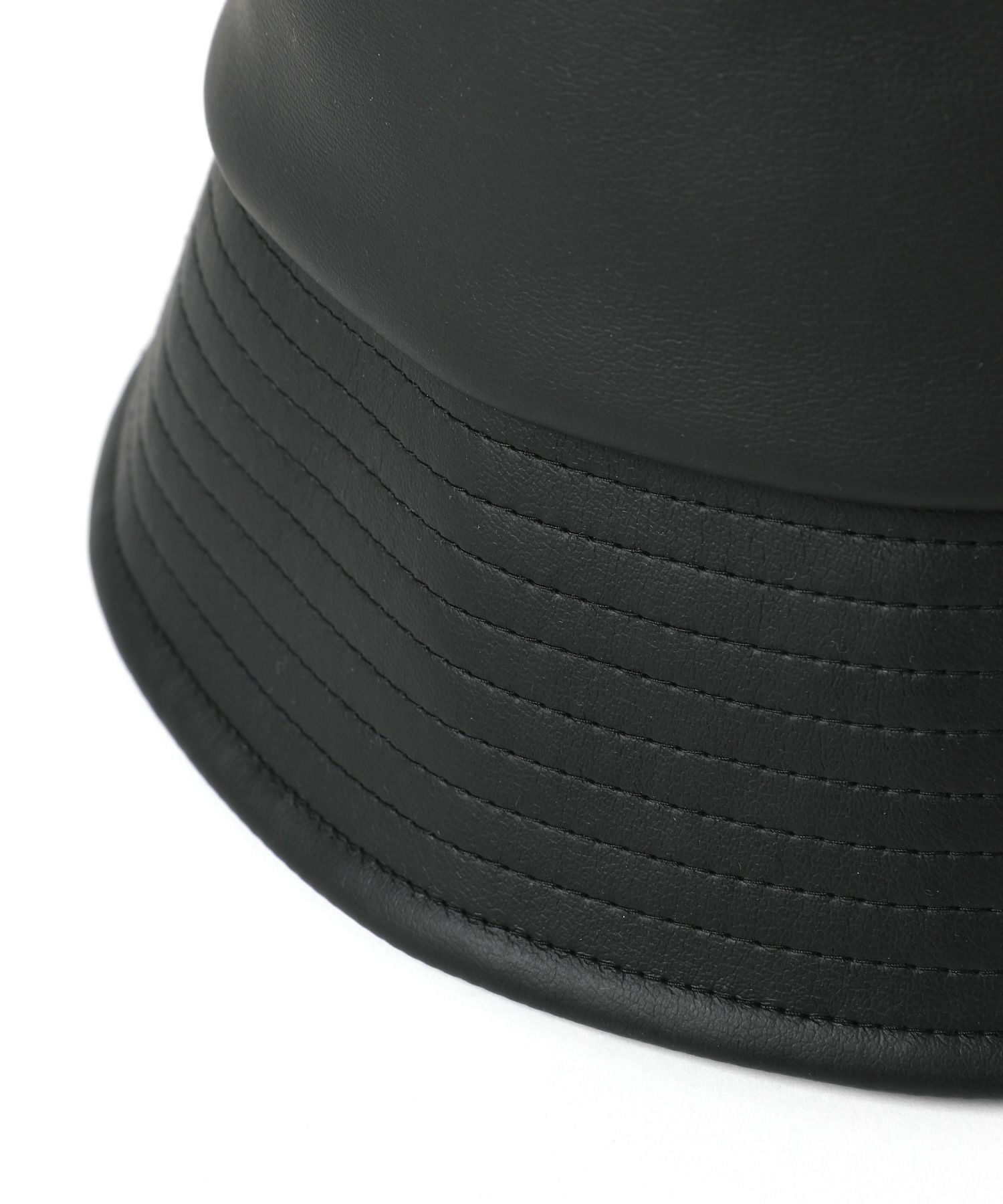VICTIM × CA4LA ］PU LEATHER BIG BUCKET HAT | OPENING ACT｜ハット