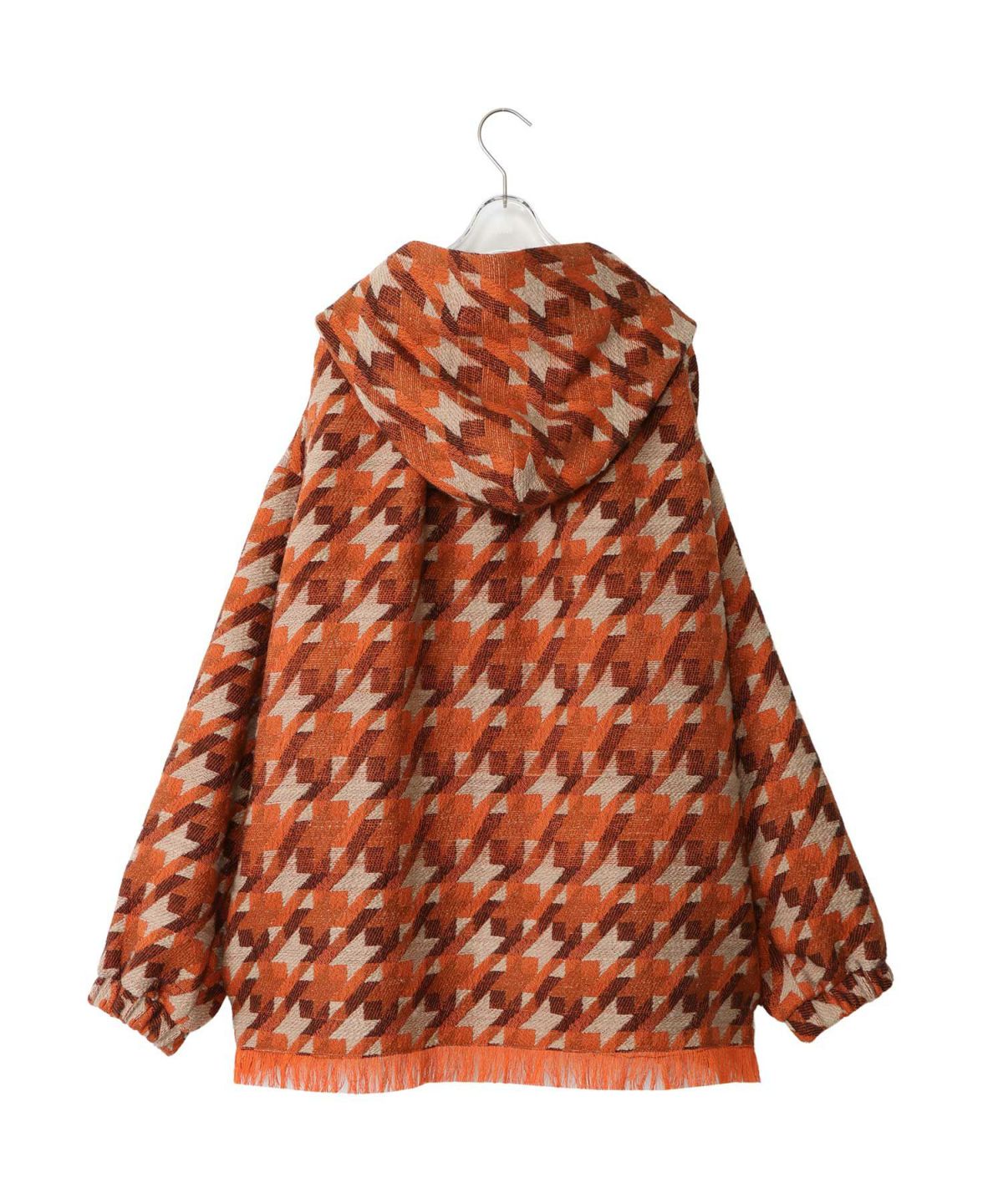 NEON SIGN 新品 定価52800円 against plovers mexican parka サイズ46 パーカー オレンジ メンズ ネオンサイン【中古】2-1225T♪ NEONSIGN]AGAINST PLOVER MEXICAN PARKA | OPENING ACT