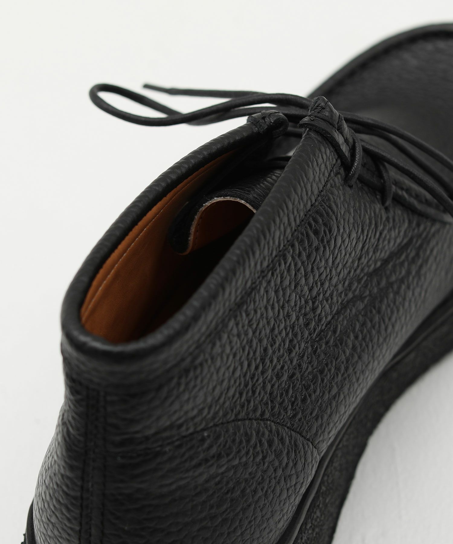 MANEBU×OPENING ACT]モカシンデザインリアルレザースニーカーソール  