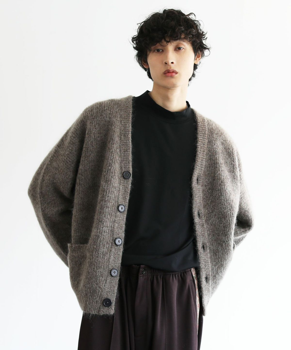 VICTIM ］ MOHAIR CARDIGAN モヘアカーディガン - カーディガン