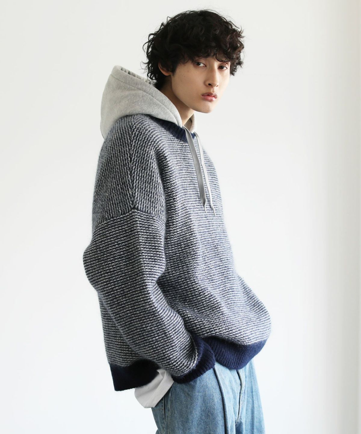 22AW［ VICTIM ］ ヴィクティム CHECK BIG KNIT | hartwellspremium.com