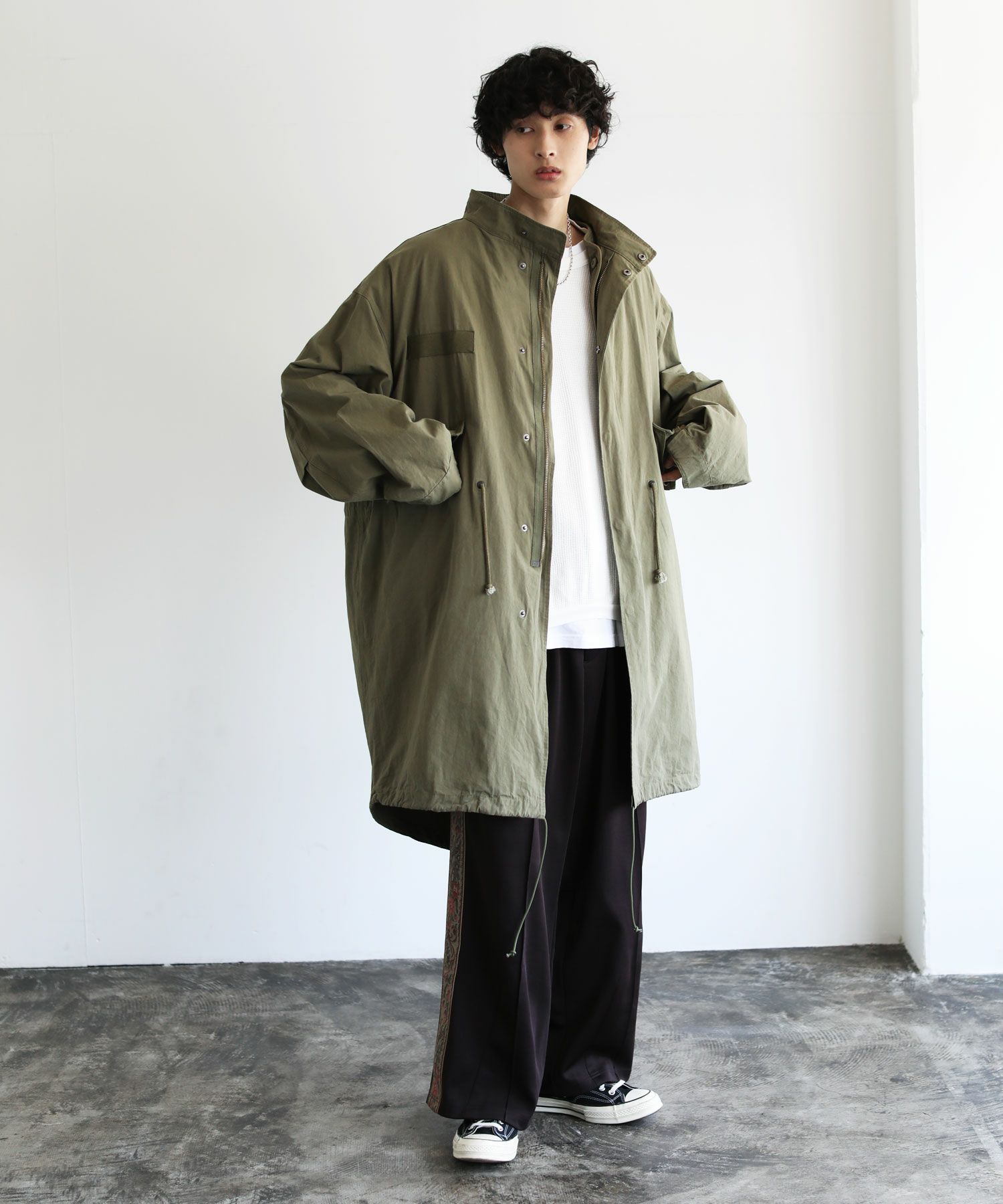 VICTIM]【SET】M65 BIG COAT＆ QUILTED BIG VEST | OPENING ACT