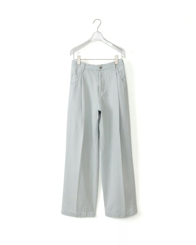 [NEONSIGN]Albinism wide denim slacks