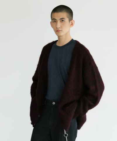 [NEONSIGN×OPENING ACT]Innermost color mohair cardigan 