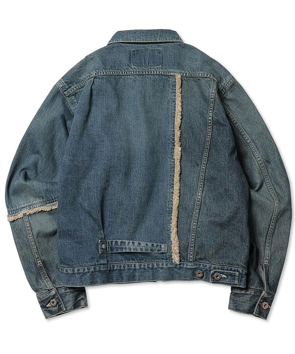 FRANKEN DENIM JACKET DAMAGE