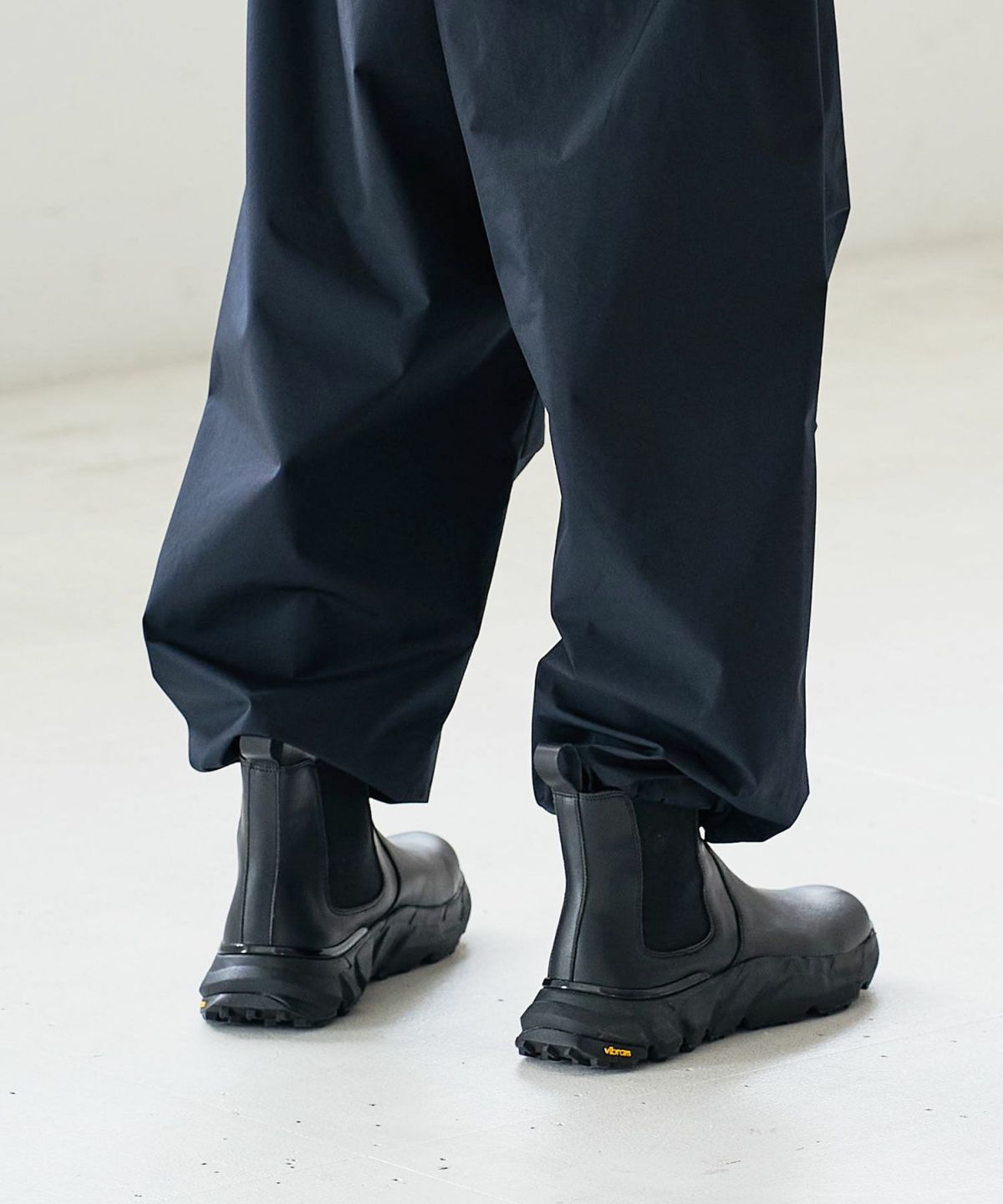 Vibram × OPENING ACT] Vibramソールレザーサイドゴアブーツ | OPENING ACT