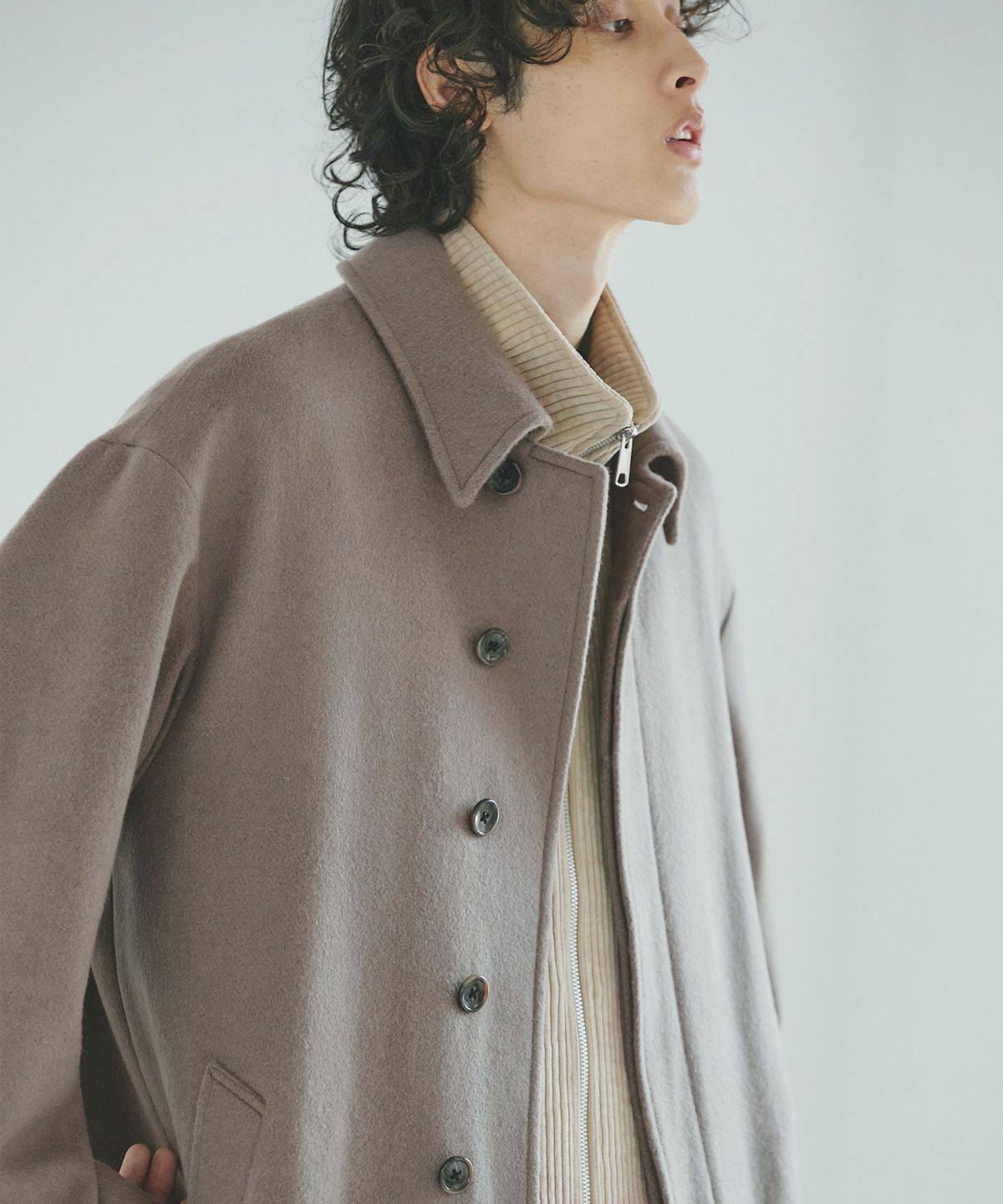 VICTIM] BEAVER MELTON COAT | OPENING ACT