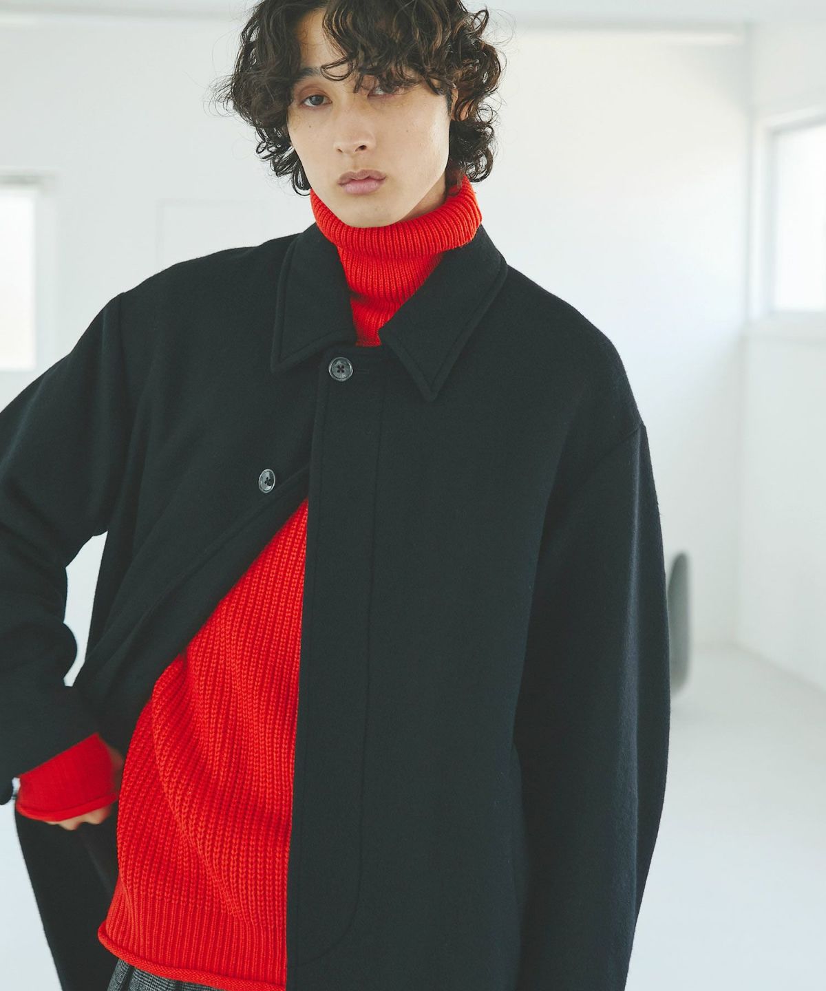 VICTIM] BEAVER MELTON COAT | OPENING ACT