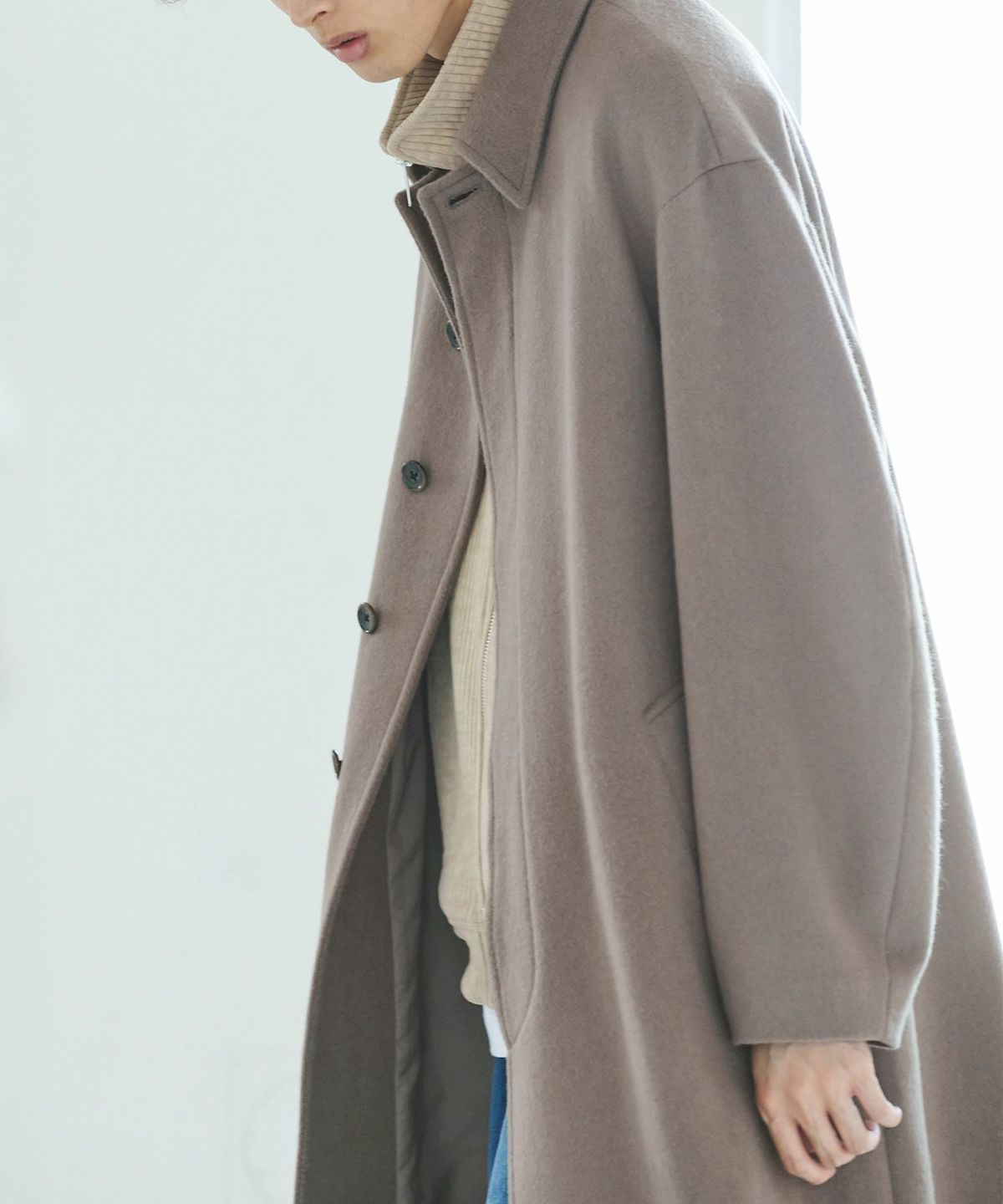 VICTIM] BEAVER MELTON COAT | OPENING ACT