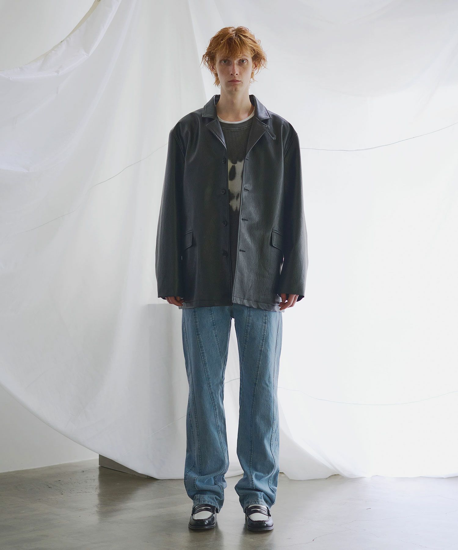 SYNTHETIC LEATHER BIG CAR COAT | OPENING ACT