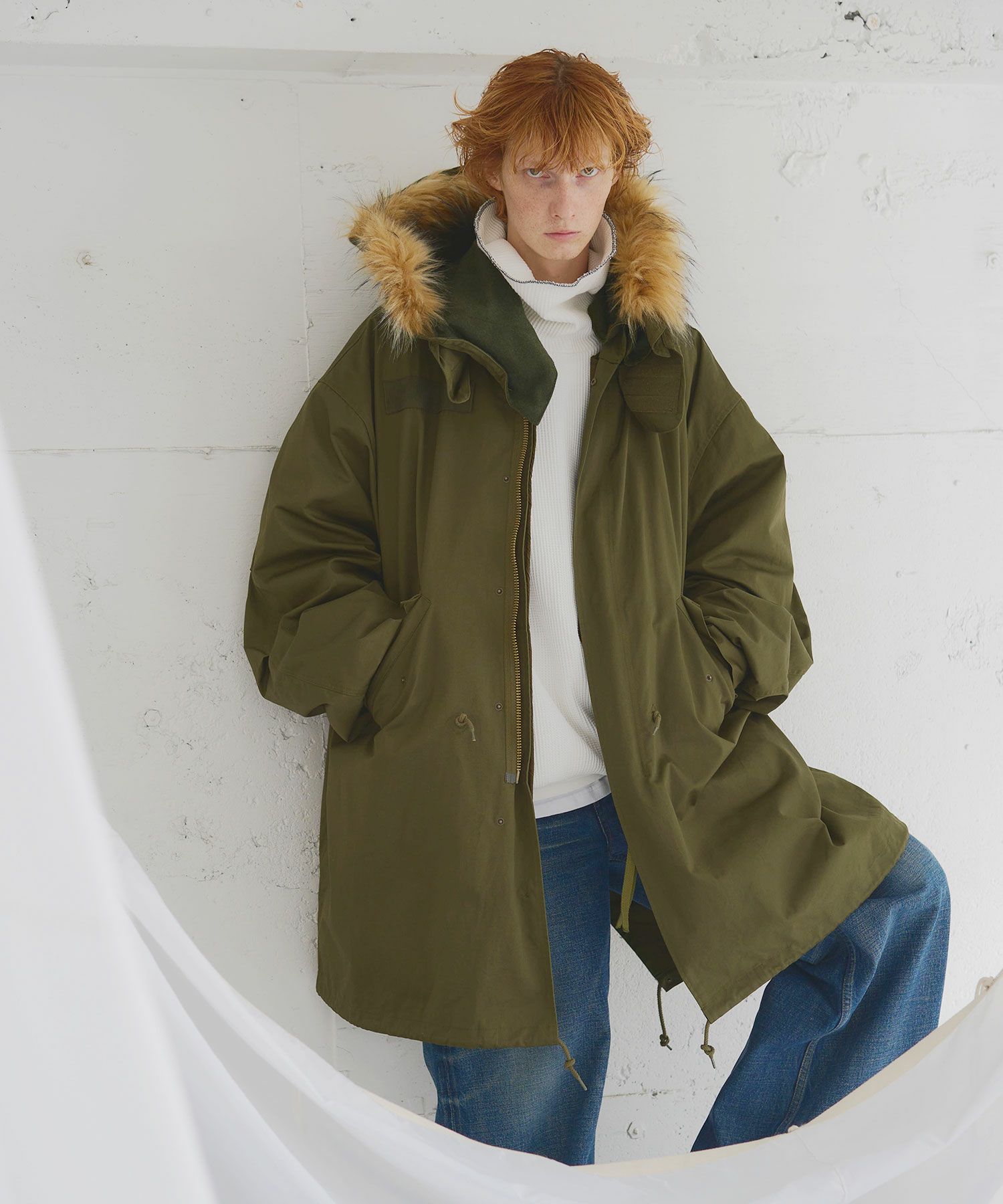 ESCP VINTAGE] 【SET】M65 MODS BIG COAT＆ QUILTED BIG JACKET 