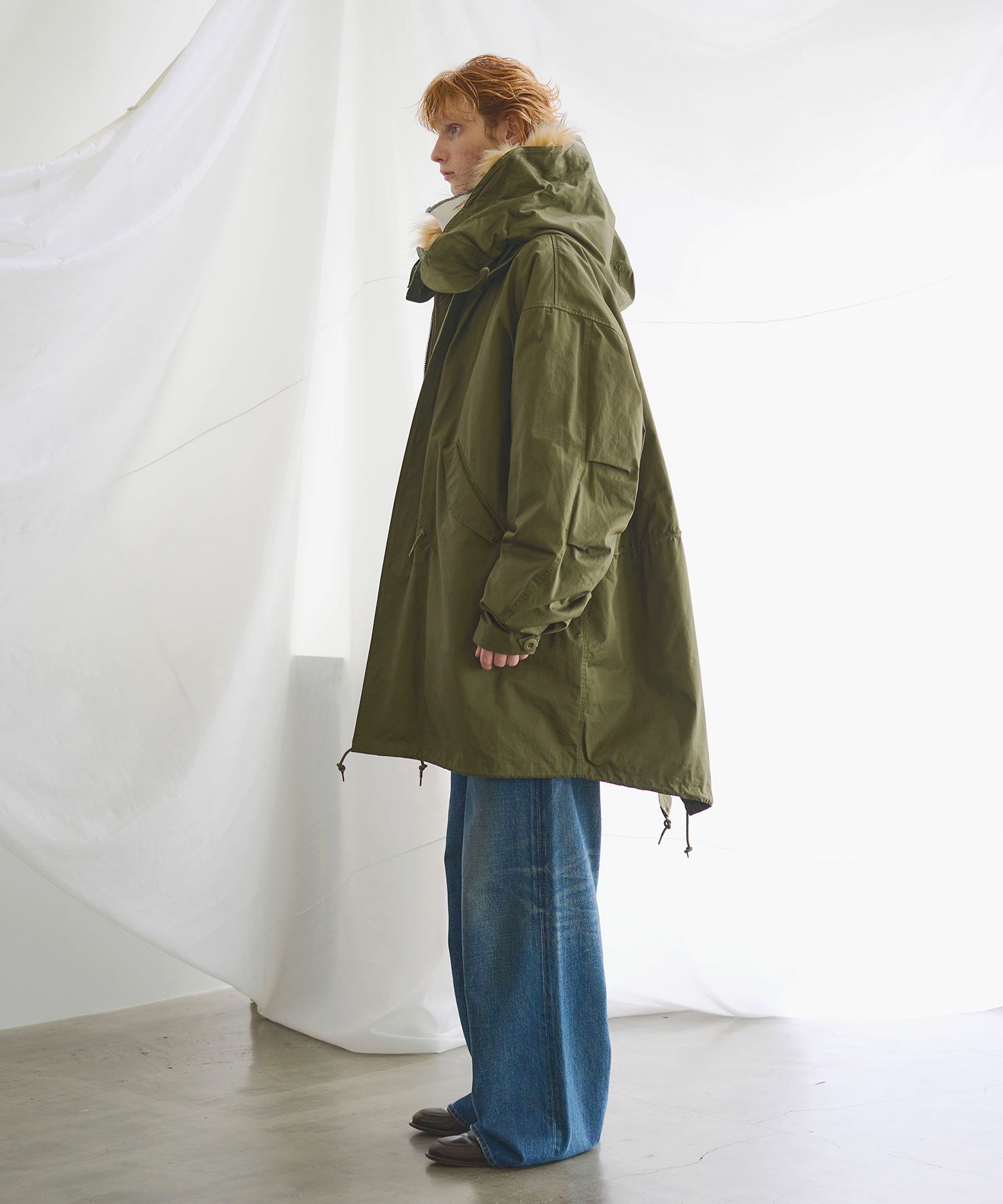 ESCP VINTAGE] 【SET】M65 MODS BIG COAT＆ QUILTED BIG JACKET 