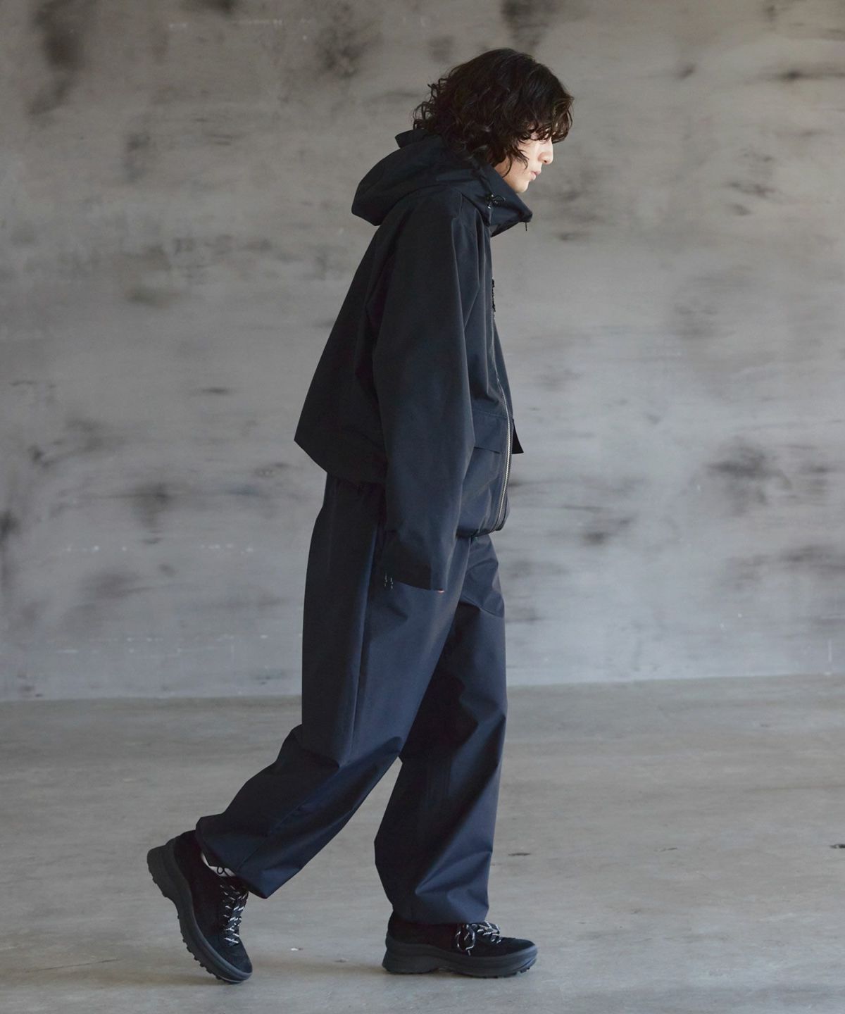 [OPENING ACT×+phenix] WINDSTOPPER by GORE?TEX lab 2WAYフードシティジャケット mark2