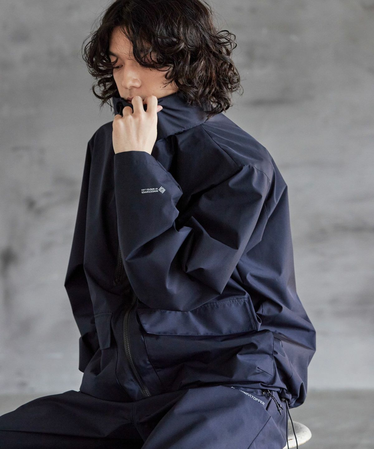 OPENING ACT×+phenix] WINDSTOPPER by GORE?TEX lab 2WAYフードシティ 