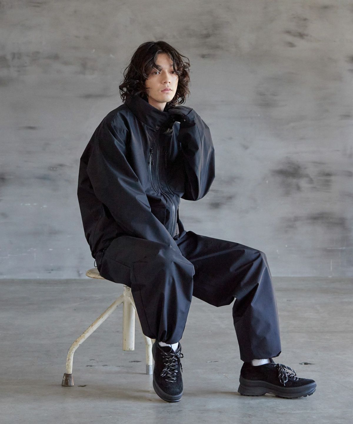 OPENING ACT×+phenix] WINDSTOPPER by GORE?TEX lab 2WAYフードシティ 