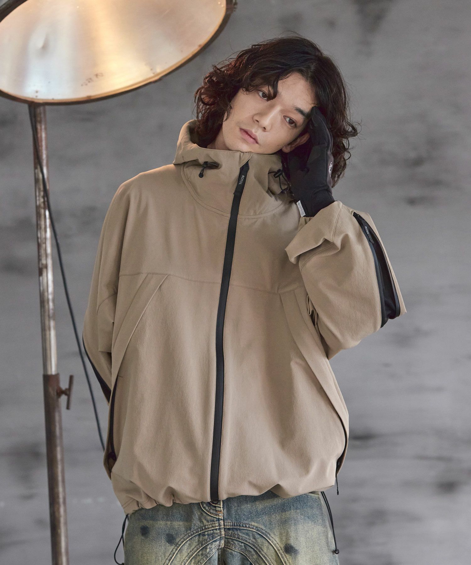 限定即完】ROTOL FOOD FULL ZIP TECH JACKET