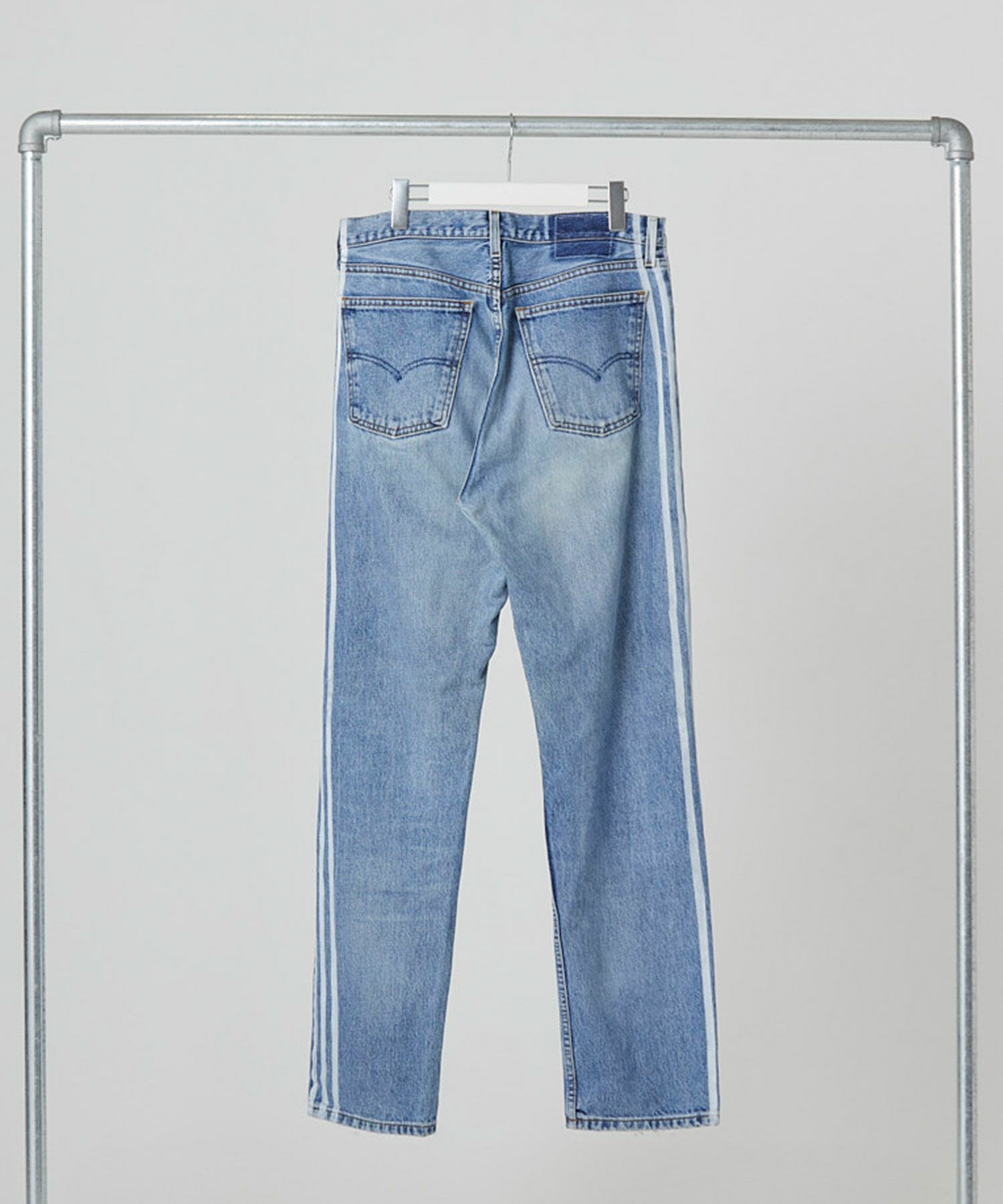 DISCOVERED] Air Brush Line Denim Pants | OPENING ACT 