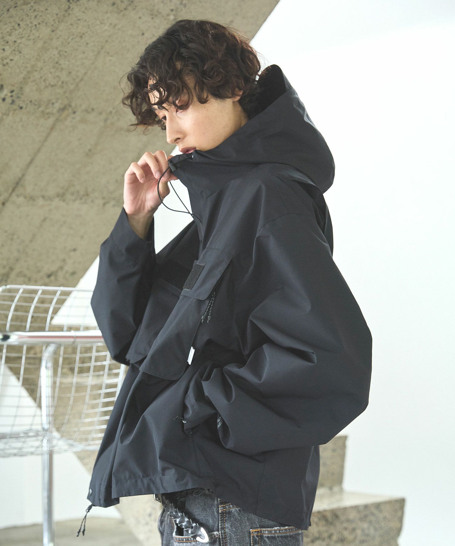 OPENING ACT × +phenix] WINDSTOPPER by GORE-TEX lab フィッシング 