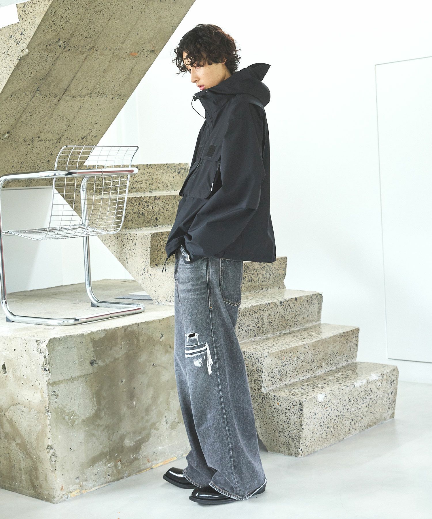 OPENING ACT × +phenix] WINDSTOPPER by GORE-TEX lab フィッシング 