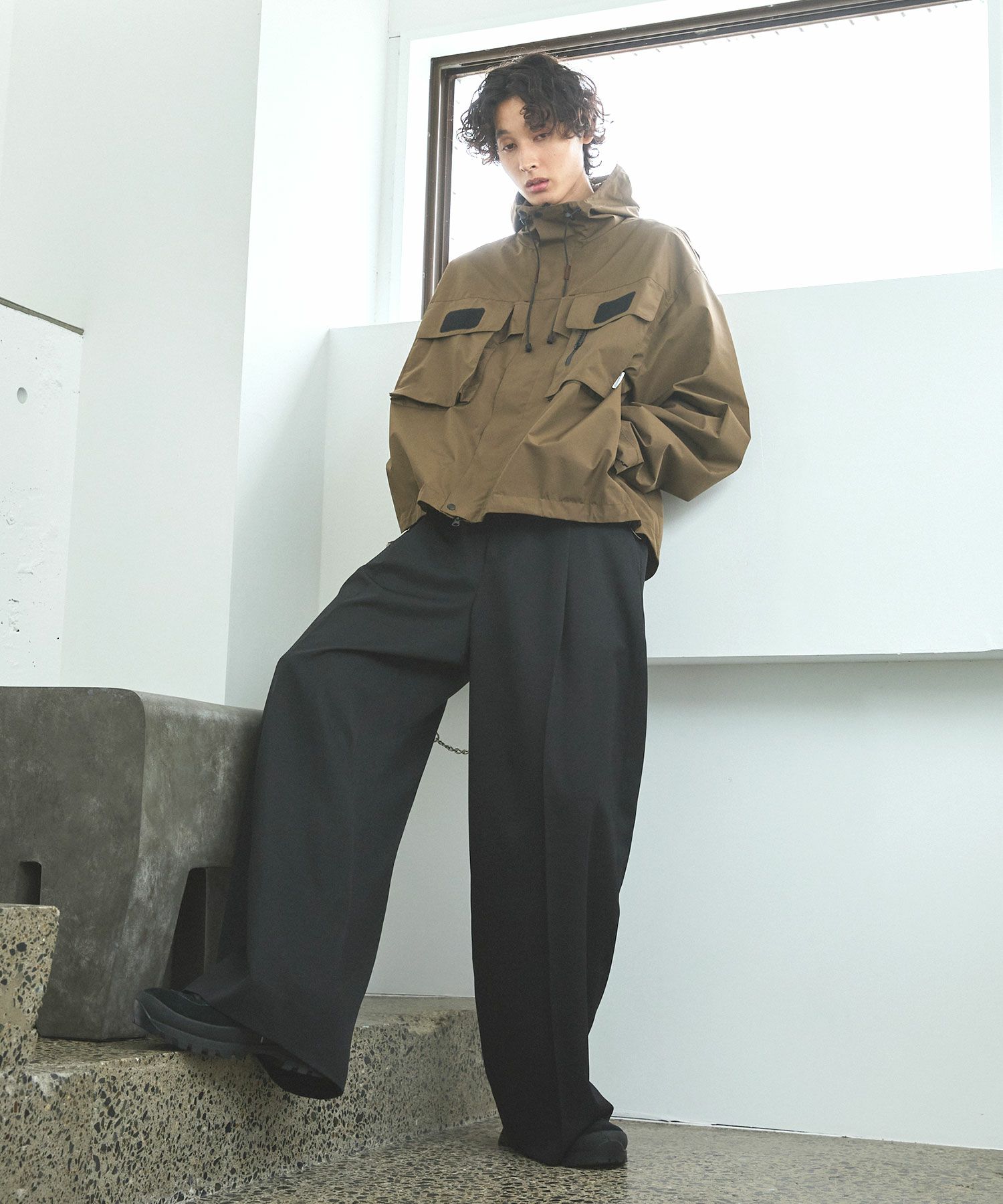 OPENING ACT × +phenix] WINDSTOPPER by GORE-TEX lab フィッシング 