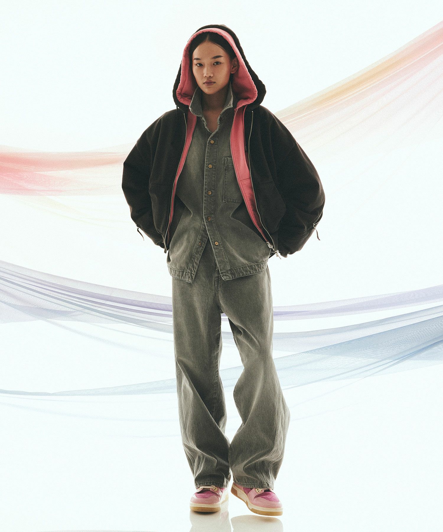 ROTOL] TRIPLE SEAMS 6P BLACK DENIM | OPENING ACT