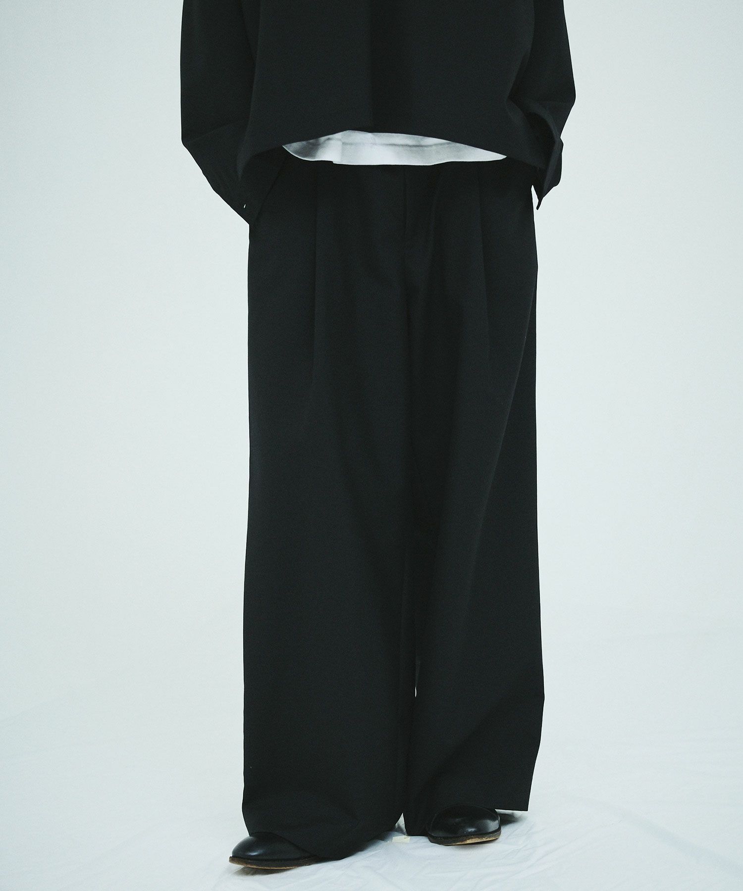 OPENING ACT-Tech-side zip over wide pant - メンズ｜その他