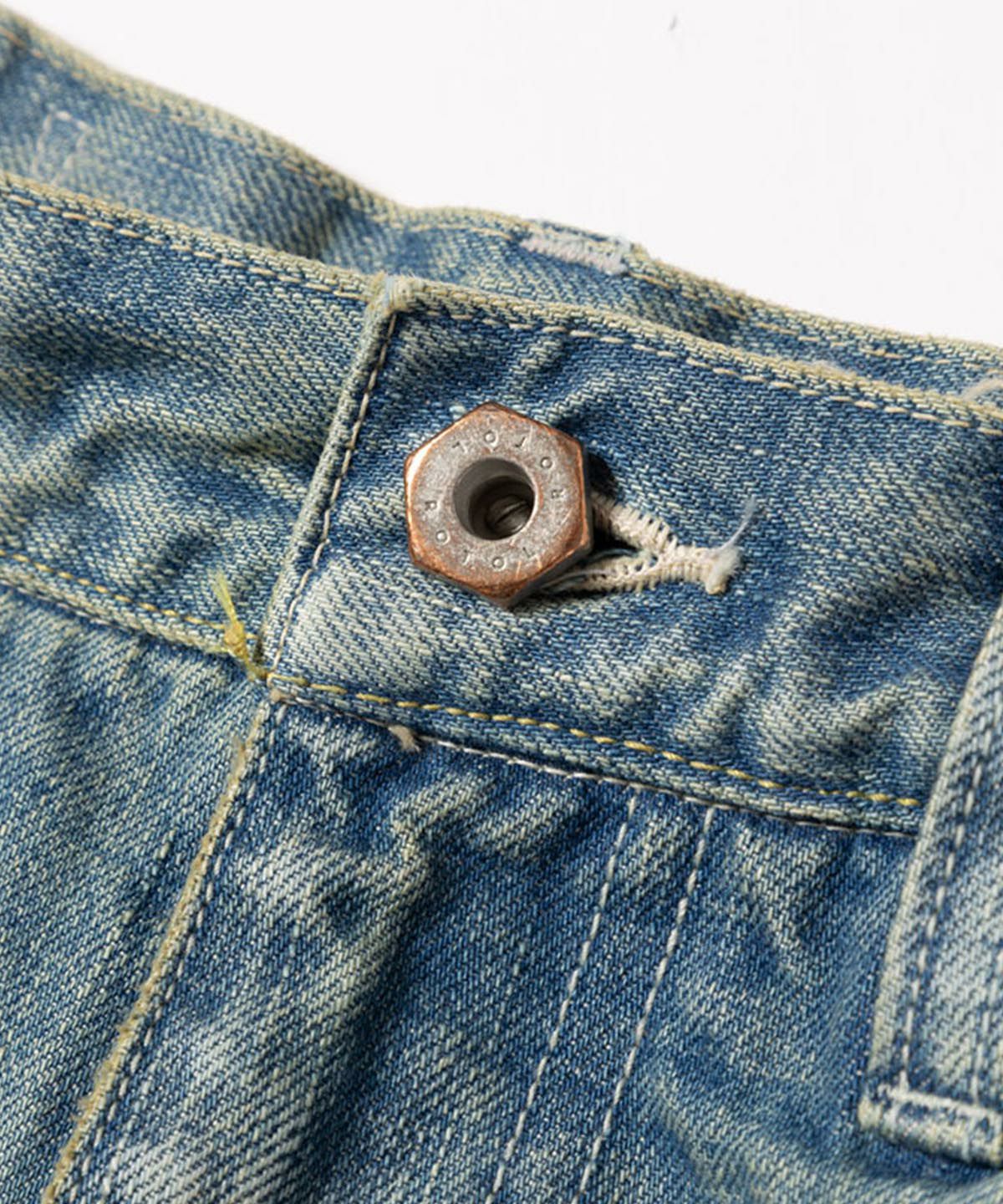 お値下げしました】Diamond Punched Denim ルシェルブルー（超貴重  