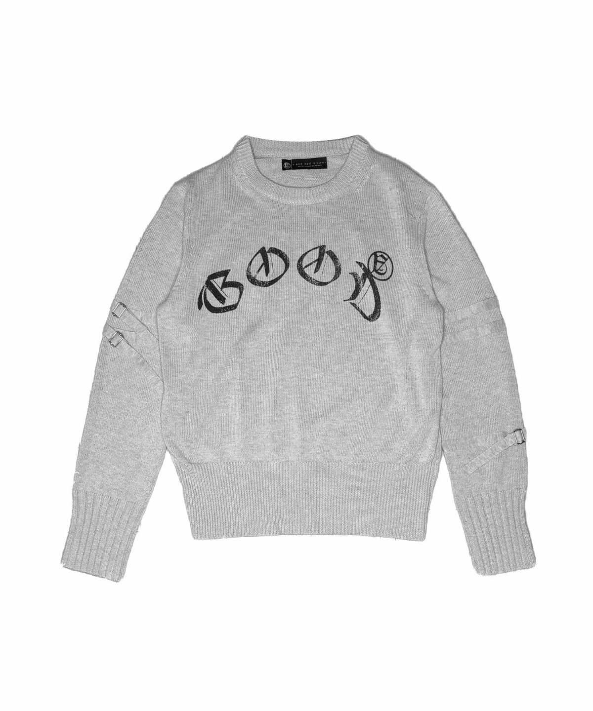 A Good Bad Influence] GOOD LOGO SWEATER 〓予約販売・10月上旬頃発送