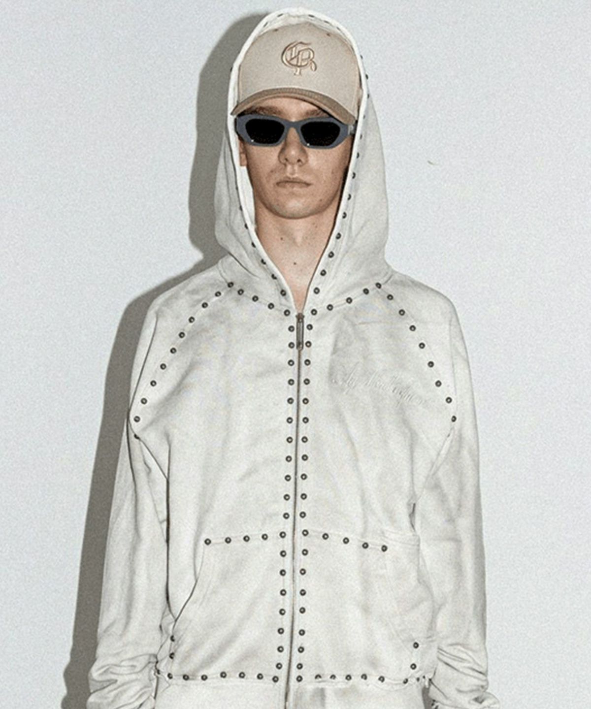 A Good Bad Influence] ORIGINAL STUDSED HOODIE | OPENING ACT