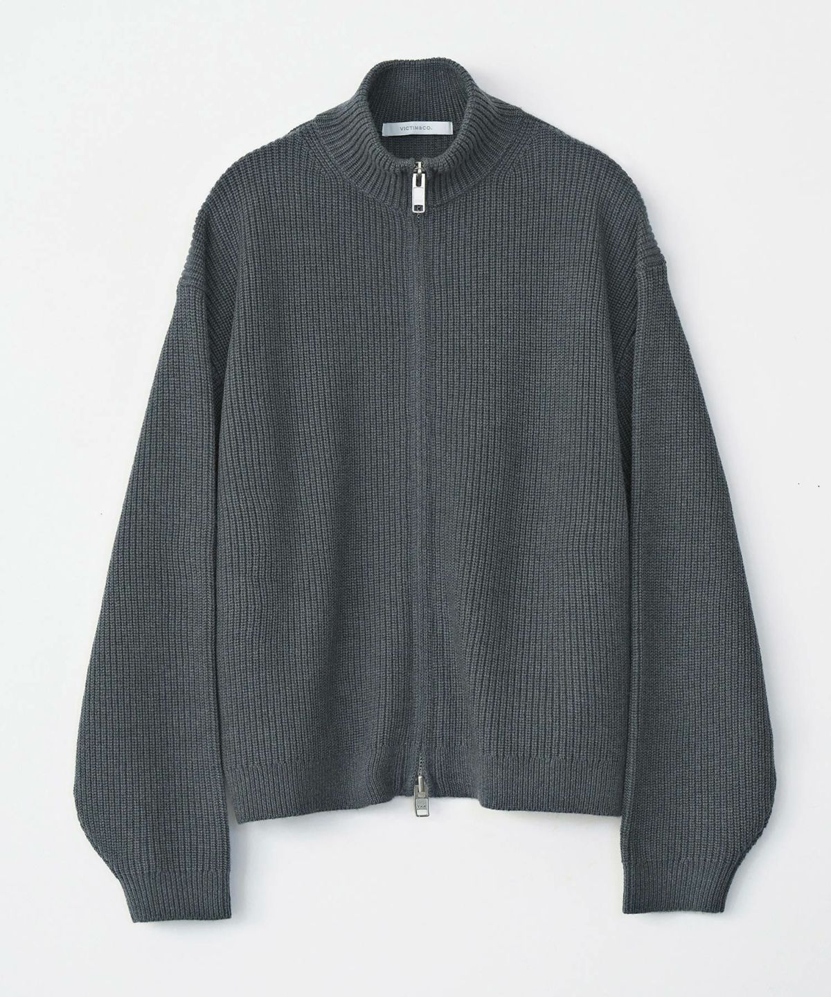 品質は非常に良い VICTIM] SHORT DRIVERS KNIT 〓予約販売・10月頃お届け予定 トップス