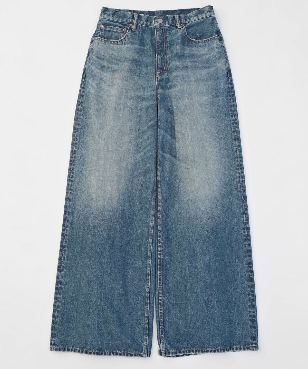 VICTIM×HAGUN ワイドデニムパンツ VICTIM×HAGUN] WIDE PIPE DENIM PANTS 〓予約販売・2026年3月頃発送