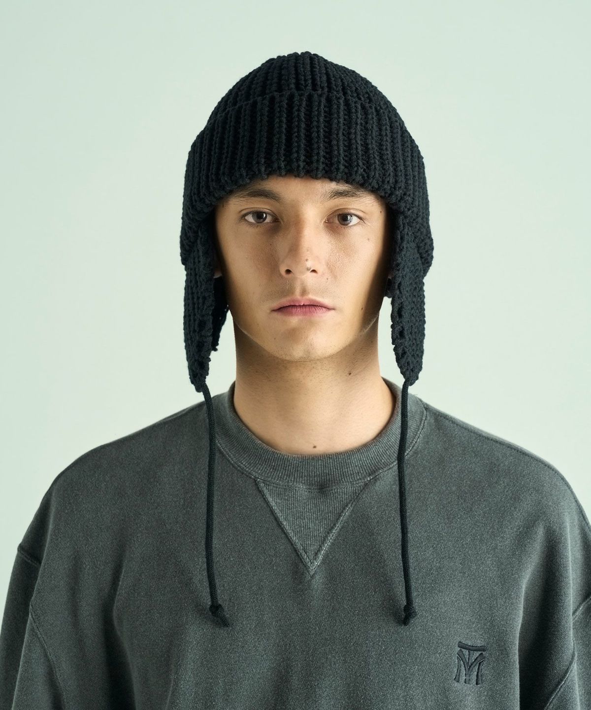 VICTIM×CA4LA] EAR FLAP KNIT CAP | OPENING ACT
