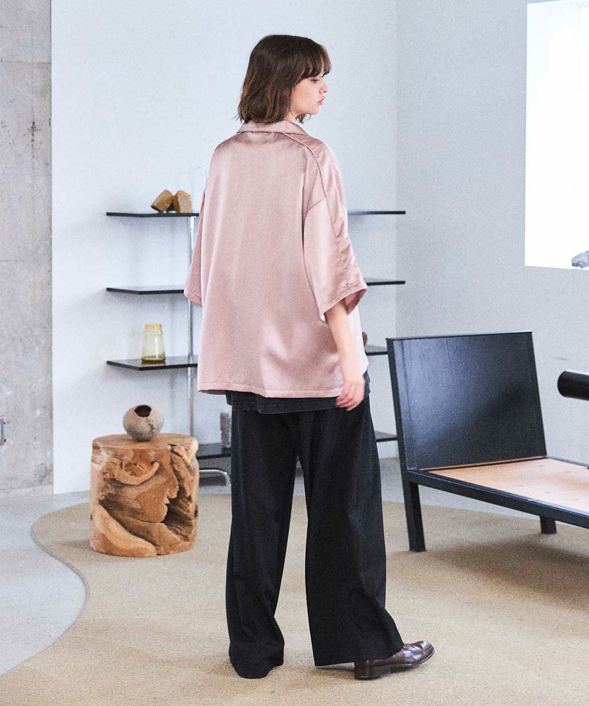 OPENING ACT] ヴィンテージ虎刺繍ハーフスリーブスカシャツ