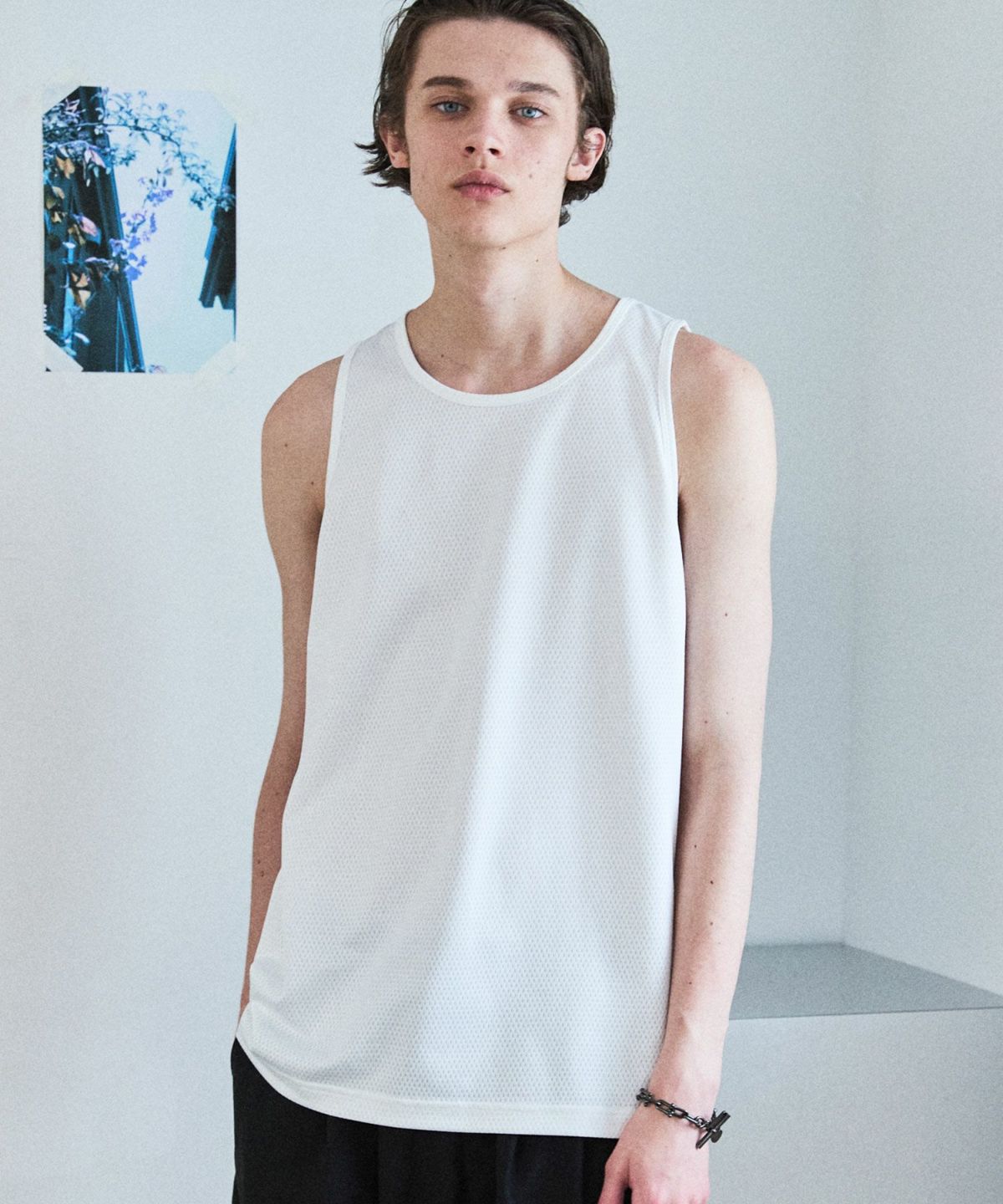 OPENING ACT] サマーポリメッシュタンクトップ | OPENING ACT