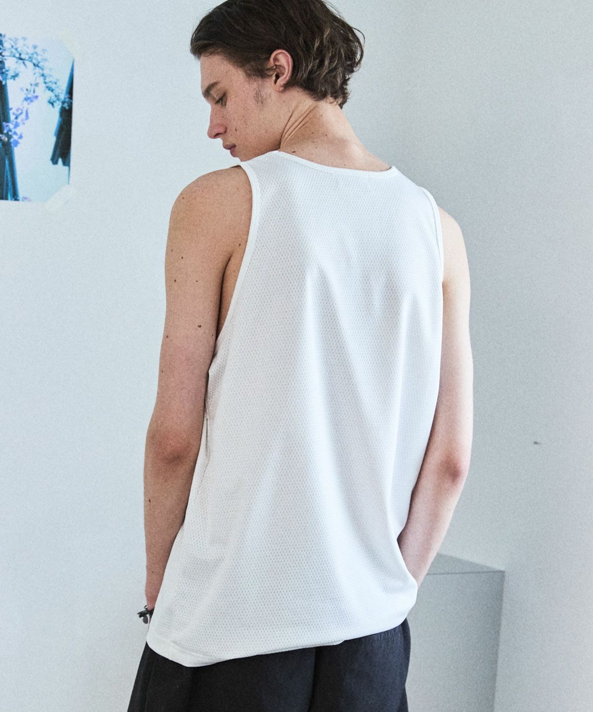 PHATRNK メッシュタンクトップ L ホワイト PHATRNK メッシュタンクトップ L ホワイト PHATRNK メッシュタンク