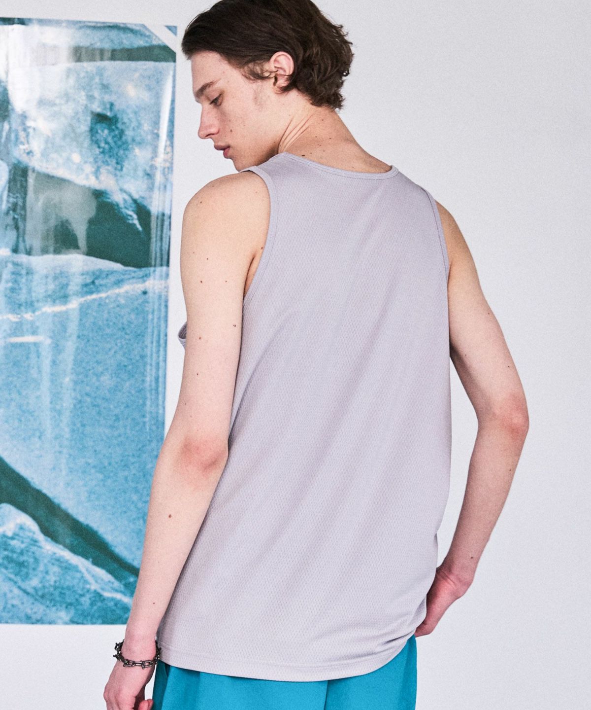 OPENING ACT] サマーポリメッシュタンクトップ | OPENING ACT