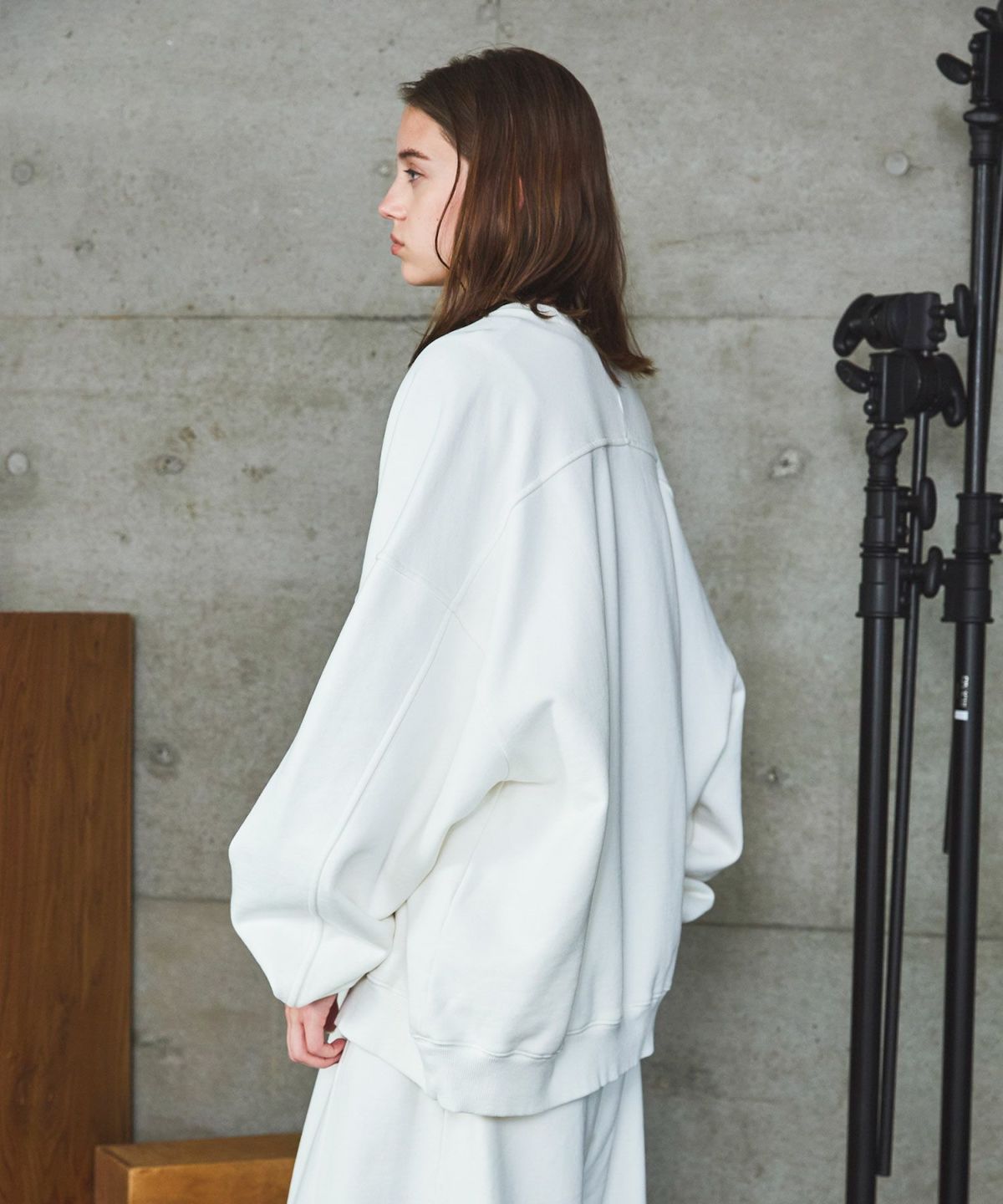 OPENING ACT] 530Gヘヴィーオンスコットン裏毛ショートレングスクルー