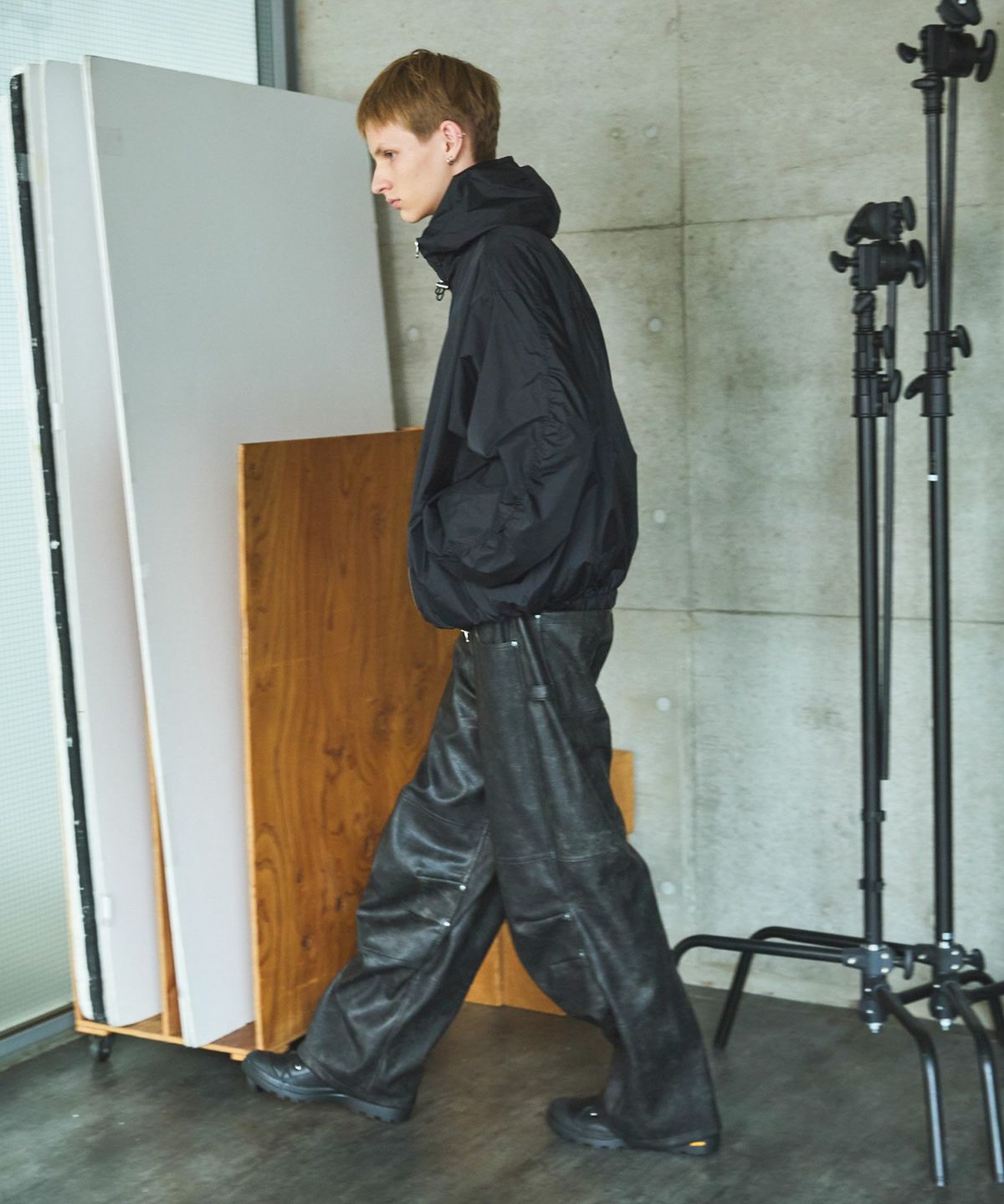 OPENING ACT] LIMONTAナイロンジップアップフードジャケット | OPENING ACT