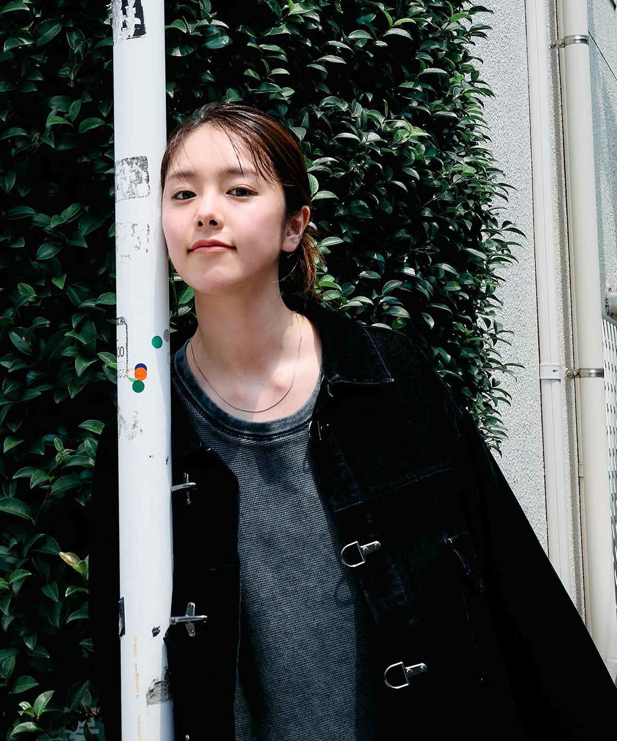 OPENING ACT] ベロアデニムバギーダブルニーパンツ | OPENING ACT