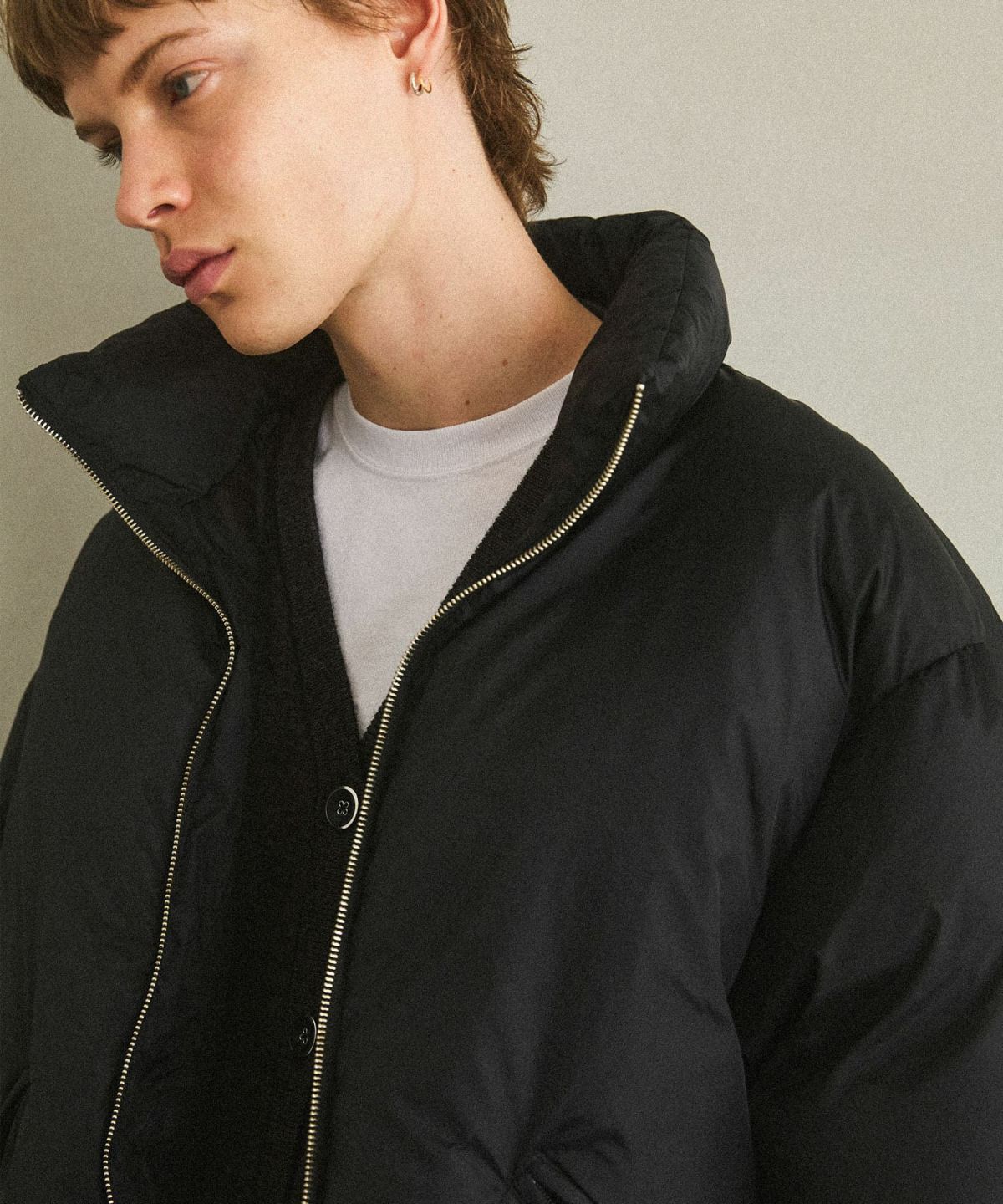 OPENING ACT LIMONTAナイロンジップアップフードジャケット OPENING ACT] LIMONTAナイロンジップアップフードジャケット | OPENING ACT