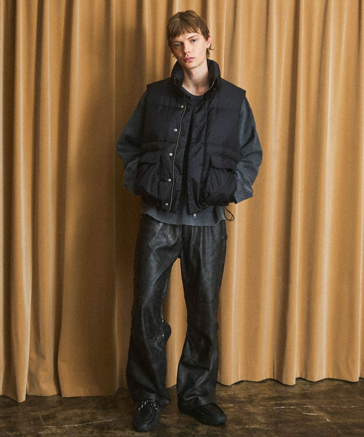 OPENING ACT] LIMONTAナイロン600フィルパワーダウンベスト | OPENING ACT