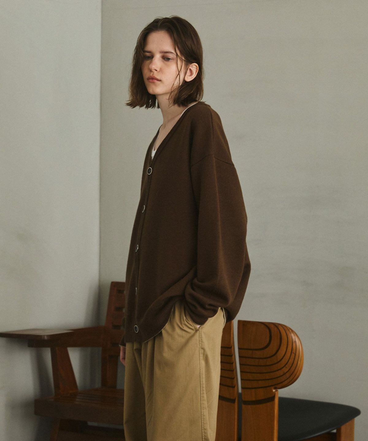 カーディガンブラウンたにし様 ブラウン系 レディースのカーディガン | 三越伊勢丹オンラインストア