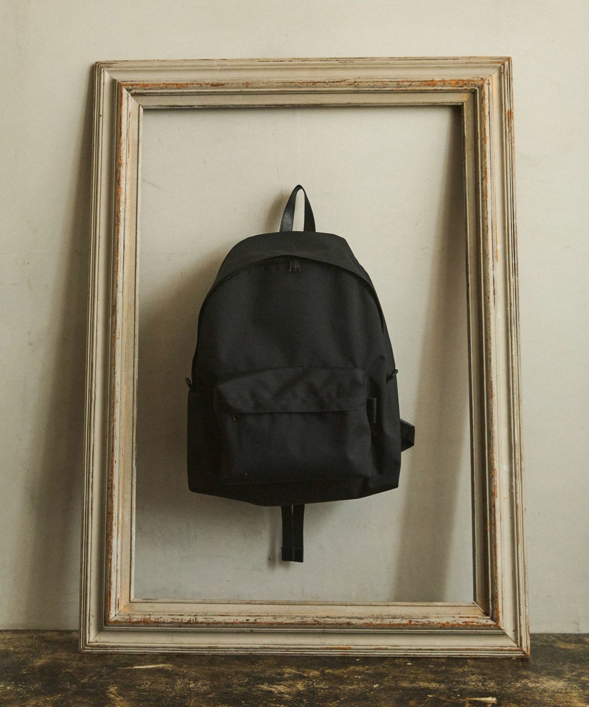 OPENING ACT レザーパーツシンプルバックパック OPENING ACT] MADE in JAPAN レザーパーツシンプルバックパック