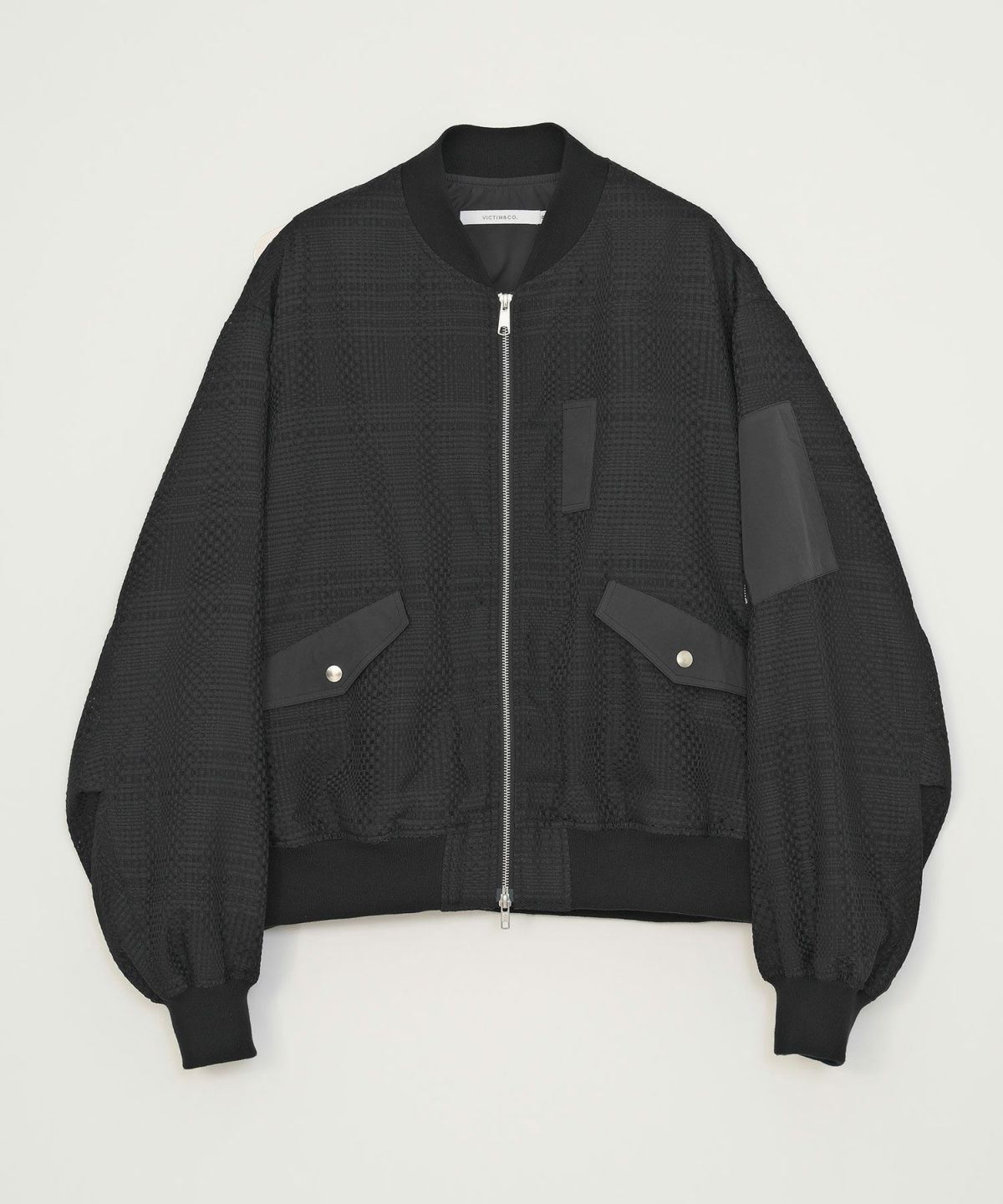 VICTIM] CHECK MA-1 JACKET 〓予約販売・2026年3月頃お届け予定