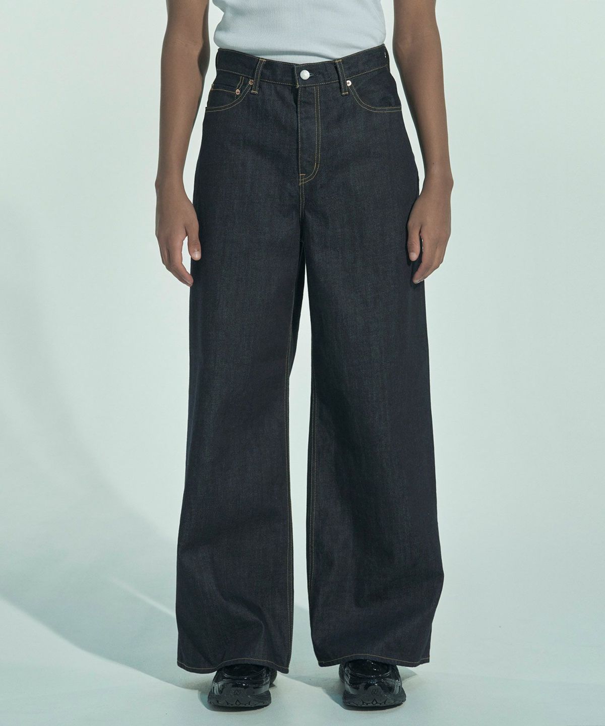 VICTIM×HAGUN] OW WIDE DENIM PANTS 〓予約販売・2026年4月頃お届け