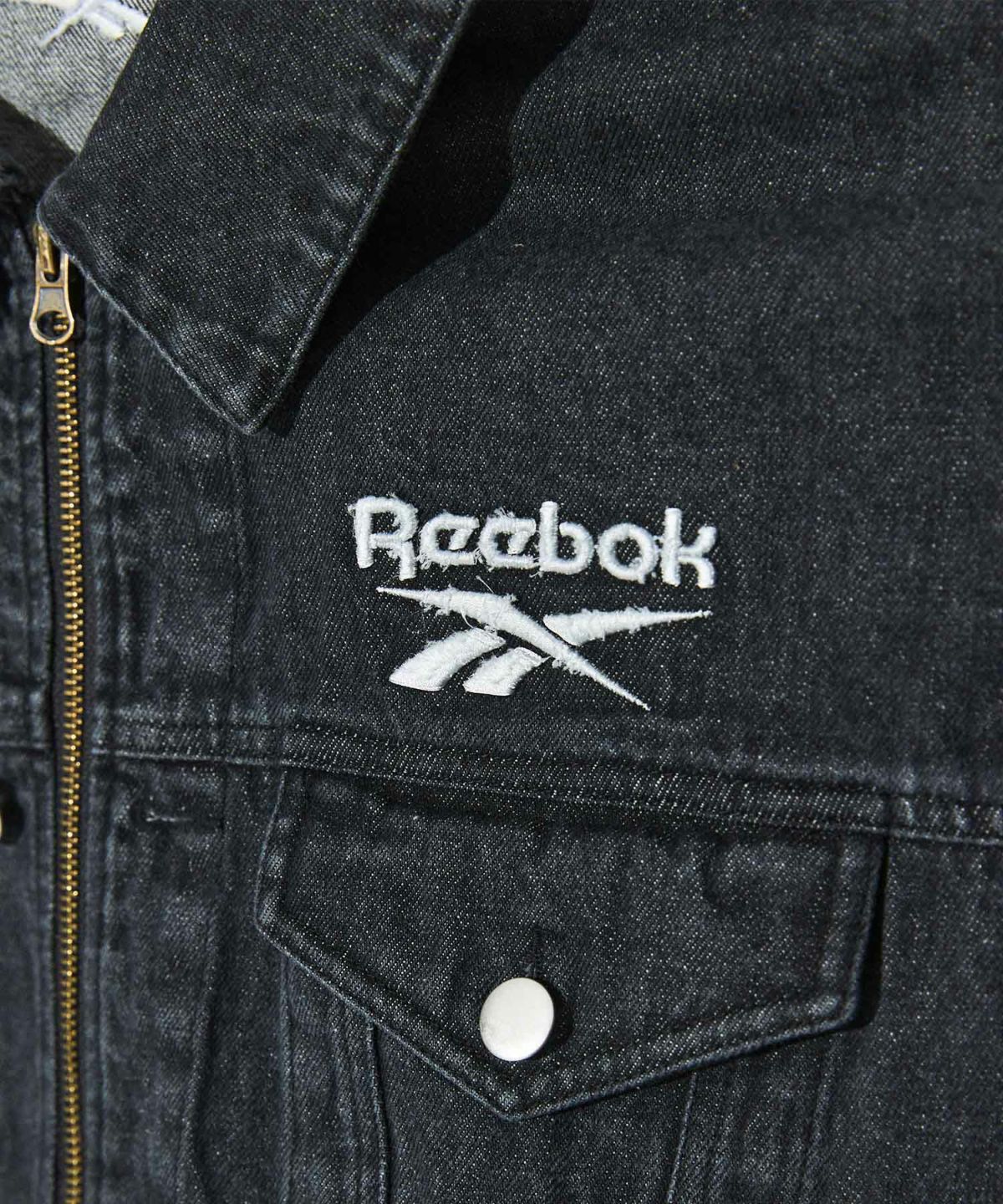 Reebok] デニムトラッカージップアップジャケット 〓予約販売・2026年3